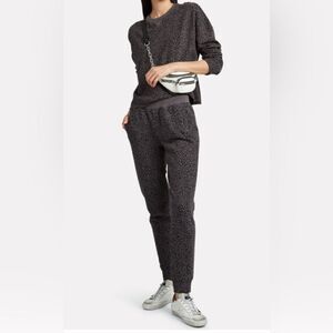 ATM leopard jogger sweatpants Black/Grey M‎